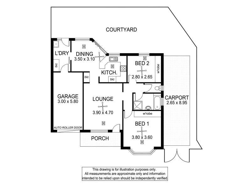 2/22 Wistow Crescent, Trott Park SA 5158 Floorplan