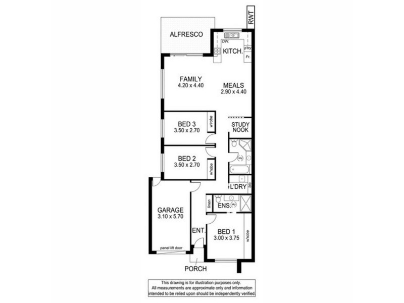 2B Sherwood Drive, Oaklands Park SA 5046 Floorplan