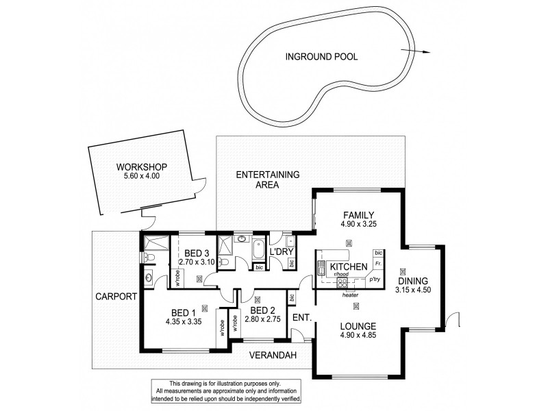 39 Bowden Grove, Marion SA 5043 Floorplan