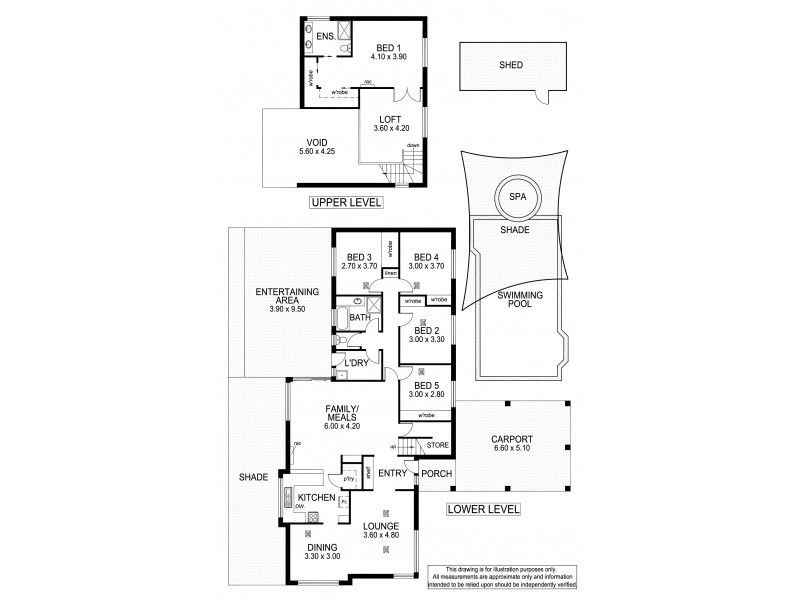 21 Hedgerow Crescent, Hallett Cove SA 5158 Floorplan