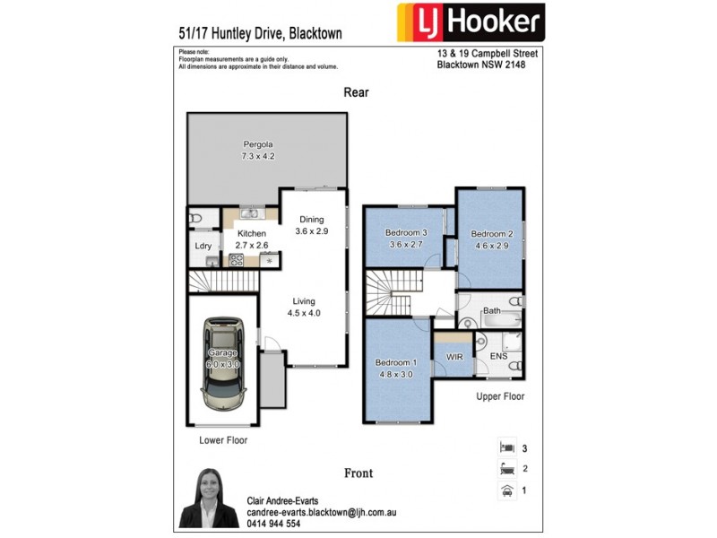 51/17 Huntley Drive, Blacktown NSW 2148 Floorplan