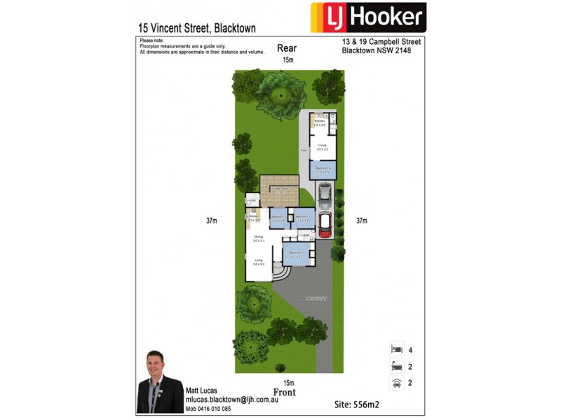 15 Vincent Street, Blacktown NSW 2148 Floorplan