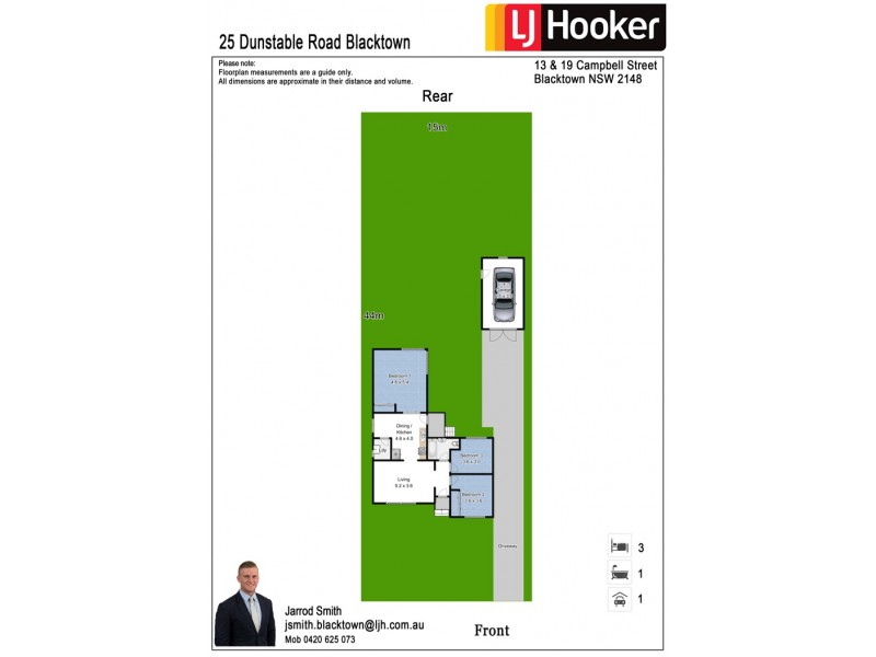 25 Dunstable Road, Blacktown NSW 2148 Floorplan