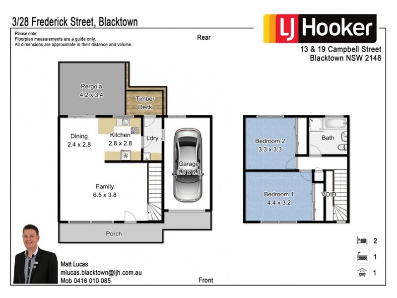 3/28 Frederick Street, Blacktown NSW 2148 Floorplan