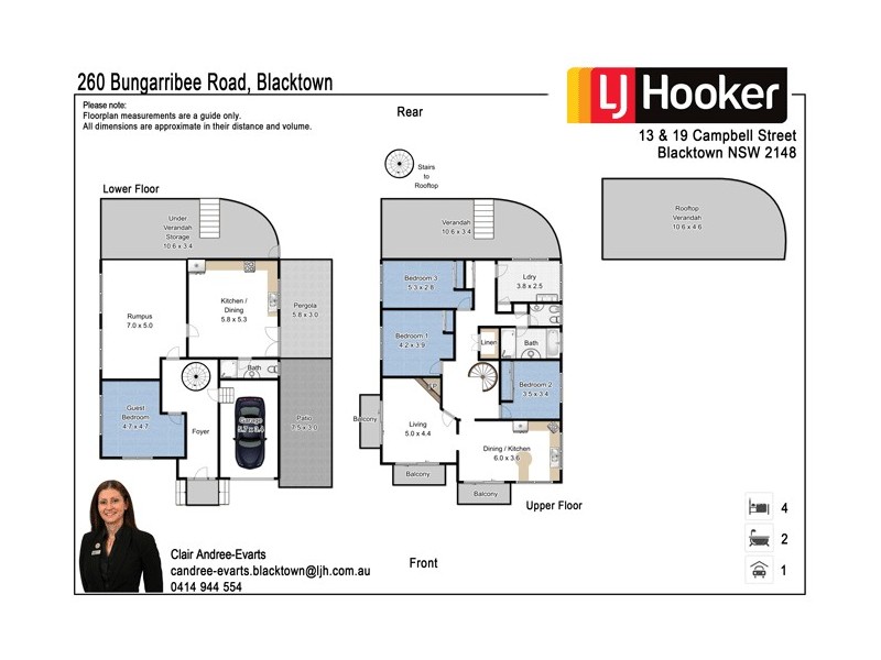 260 Bungarribee Road, Blacktown NSW 2148 Floorplan