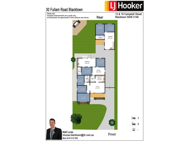30 Fullam Road, Blacktown NSW 2148 Floorplan