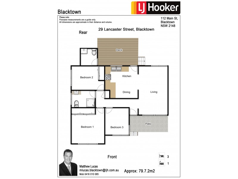 29 Lancaster Street, Blacktown NSW 2148 Floorplan