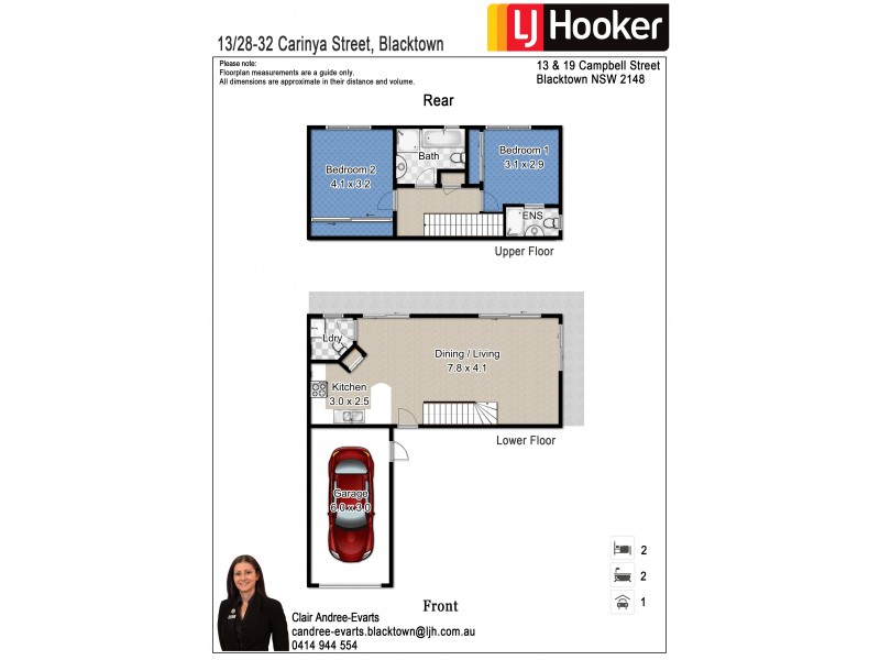 13/28-32 Carinya Street, Blacktown NSW 2148 Floorplan