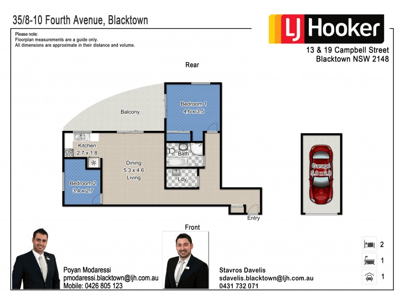 35/8-10 Fourth Avenue, Blacktown NSW 2148 Floorplan