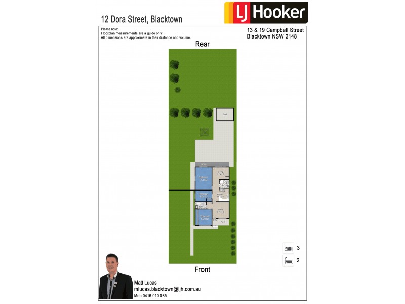 12 Dora Street, Blacktown NSW 2148 Floorplan