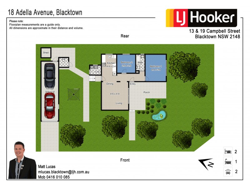 18 Adella Avenue, Blacktown NSW 2148 Floorplan