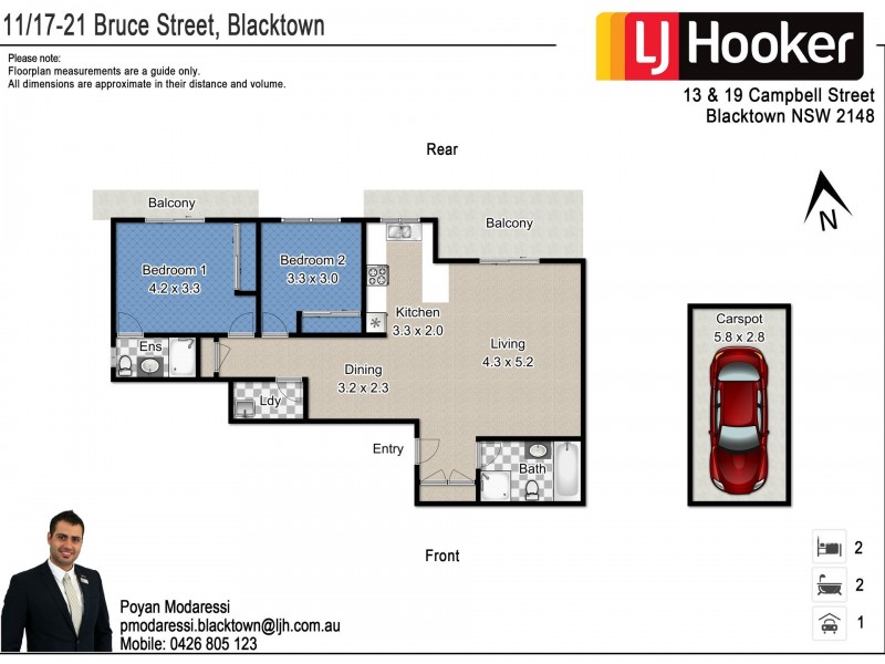 11/17-19 Bruce Street, Blacktown NSW 2148