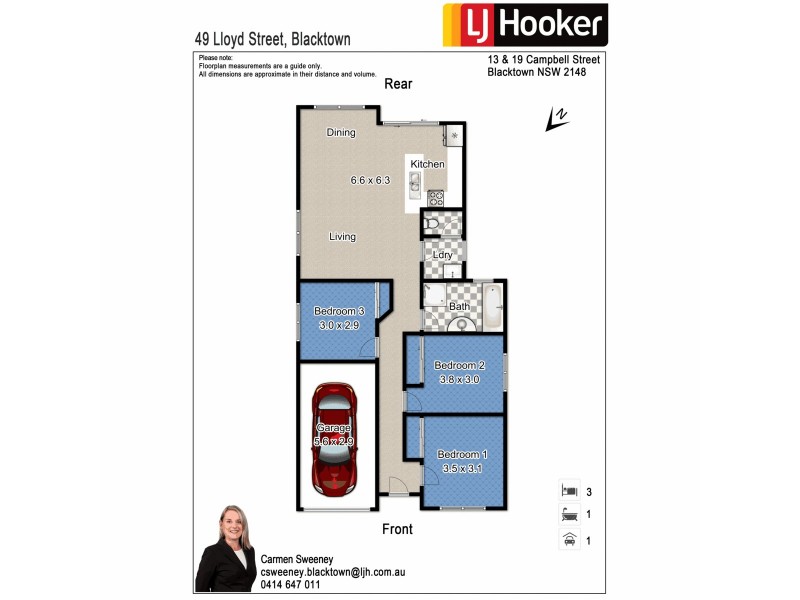 49 Lloyd Street, Blacktown NSW 2148 Floorplan