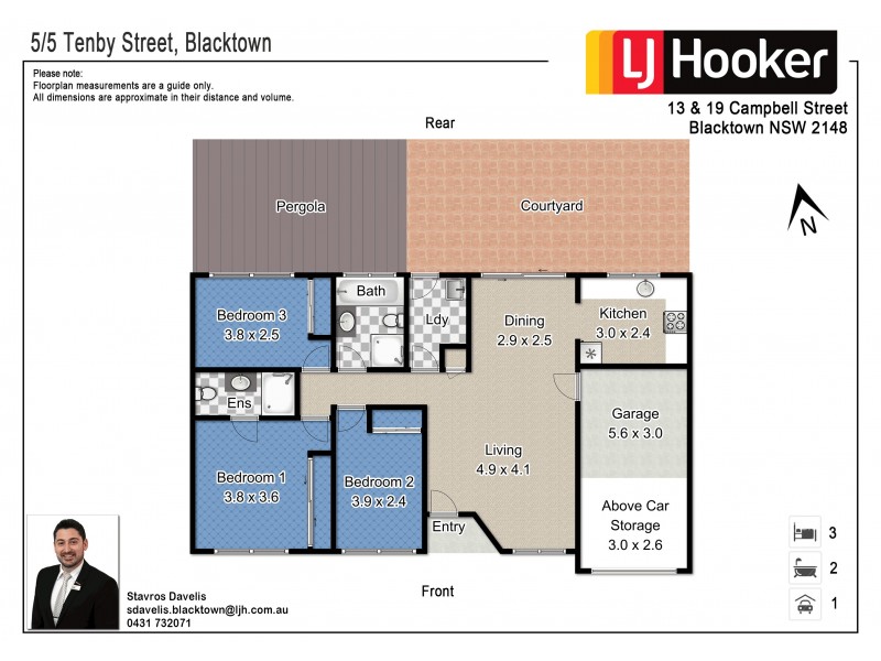 5/5 Tenby Street, Blacktown NSW 2148 Floorplan