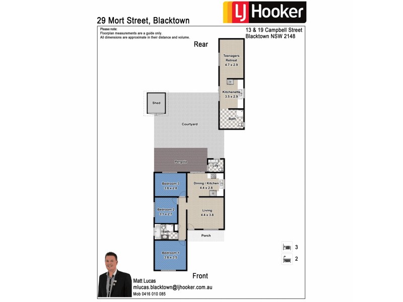 29 Mort Street, Blacktown NSW 2148 Floorplan