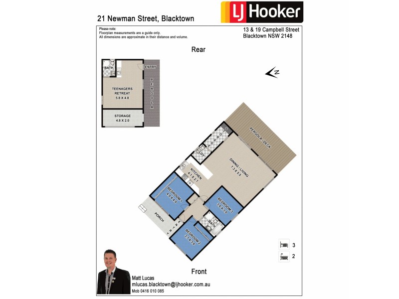 21 Newman Street, Blacktown NSW 2148 Floorplan