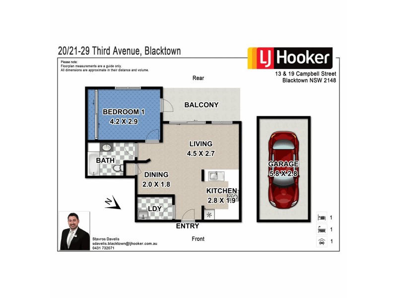 20/21-29 Third Avenue, Blacktown NSW 2148 Floorplan