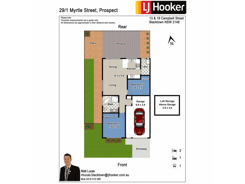 29/1 Myrtle Street, Prospect NSW 2148 Floorplan