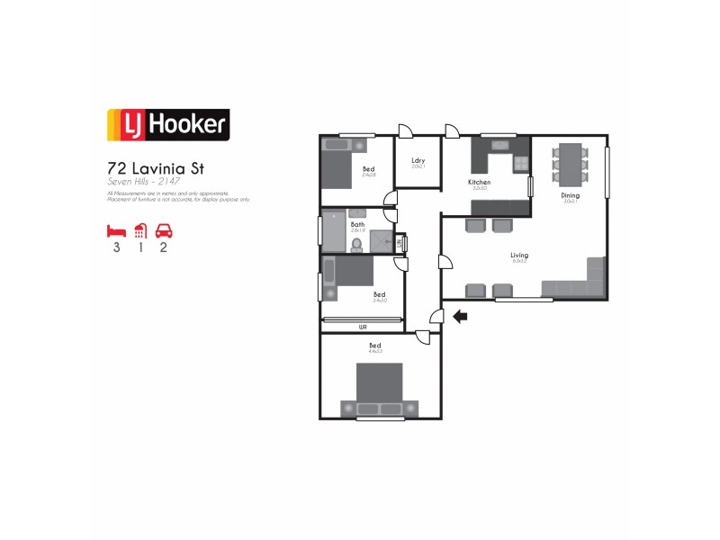 72 Lavinia Street, Seven Hills NSW 2147 Floorplan