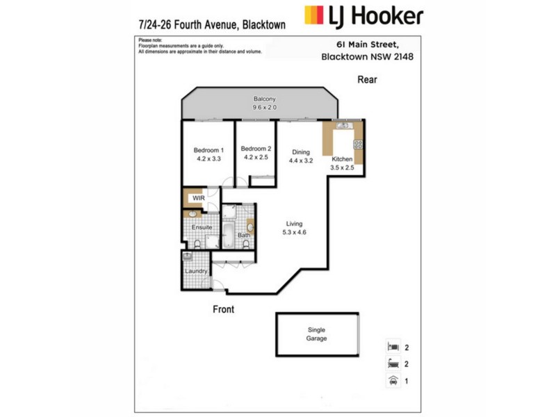 7/24-26 Fourth Avenue, Blacktown NSW 2148 Floorplan