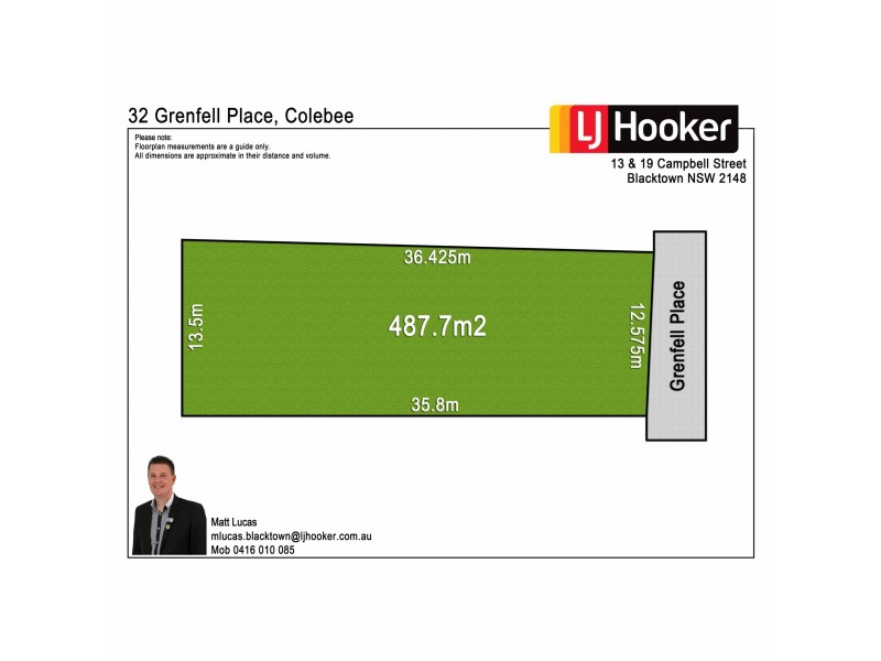 32 Grenfell Place, Colebee NSW 2761 Floorplan