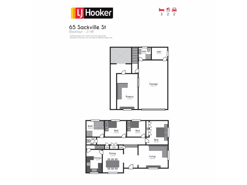 65 Sackville Street, Blacktown NSW 2148 Floorplan
