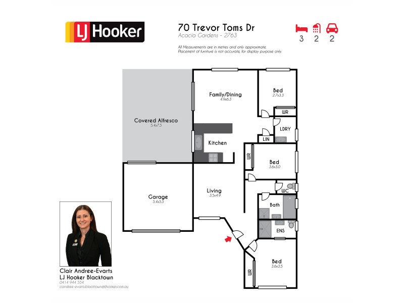 70 Trevor Toms Drive, Acacia Gardens NSW 2763 Floorplan