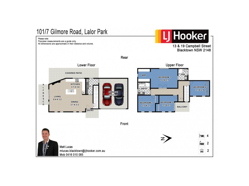 2A Charlton Road, Lalor Park NSW 2147 Floorplan
