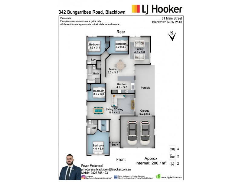 342 Bungarribee Road, Blacktown NSW 2148 Floorplan