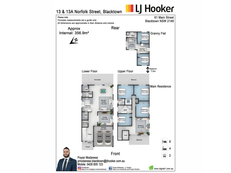 13 Norfolk Street, Blacktown NSW 2148 Floorplan