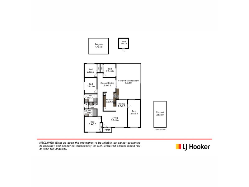 3 Garrick Place, Doonside NSW 2767 Floorplan