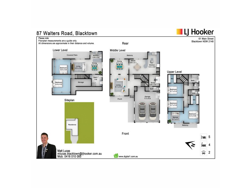 87 Walters Road, Blacktown NSW 2148 Floorplan