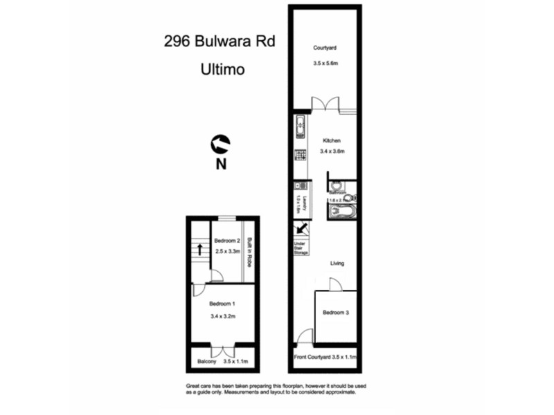 296 Bulwara Road, Ultimo NSW 2007 Floorplan