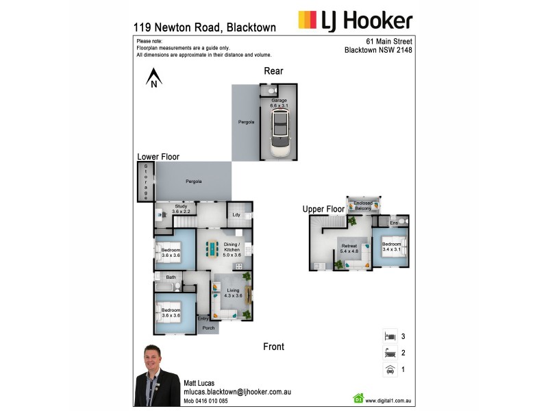 119 Newton Road, Blacktown NSW 2148 Floorplan