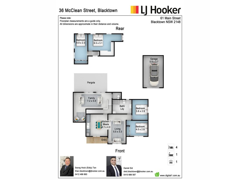 36 McClean Street, Blacktown NSW 2148 Floorplan