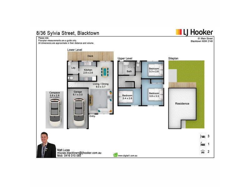 8/36 Sylvia Street, Blacktown NSW 2148 Floorplan