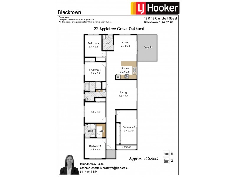 32 Appletree Grove, Oakhurst NSW 2761 Floorplan