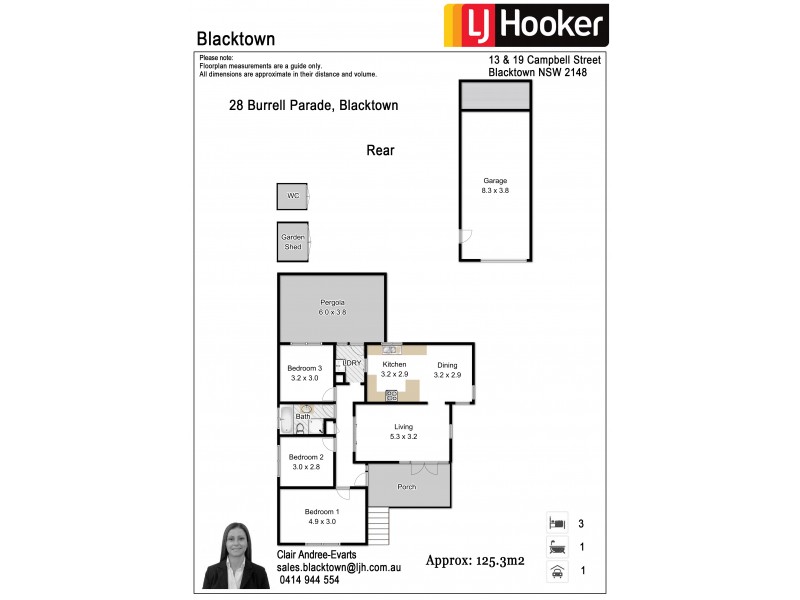 28 Burrell Parade, Blacktown NSW 2148 Floorplan