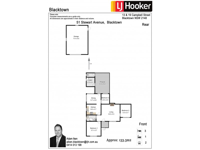 51 Stewart Avenue, Blacktown NSW 2148 Floorplan