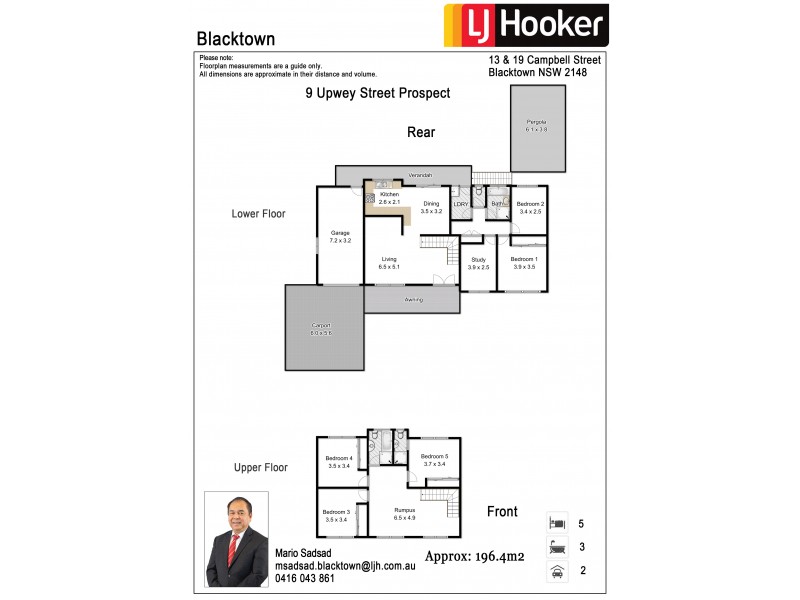 9 Upwey Street, Prospect NSW 2148 Floorplan