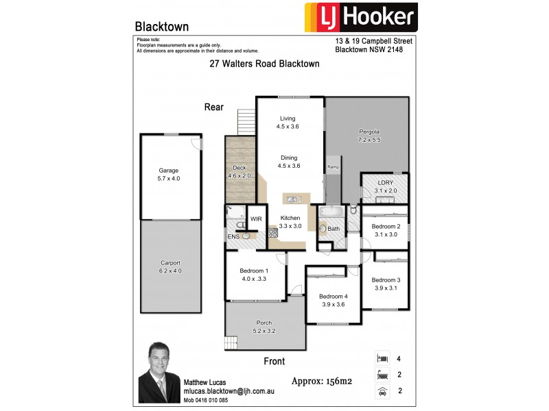 27 Walters Road, Blacktown NSW 2148 Floorplan