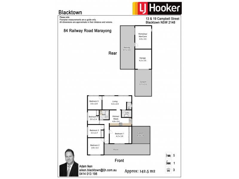 84 Railway Road, Marayong NSW 2148 Floorplan