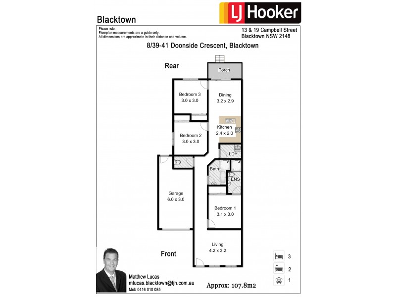 8/39-41 Doonside Crescent, Blacktown NSW 2148 Floorplan