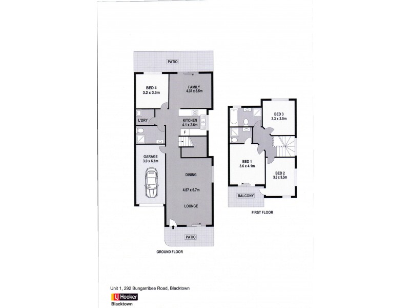 292 Bungarribee Road, Blacktown NSW 2148 Floorplan