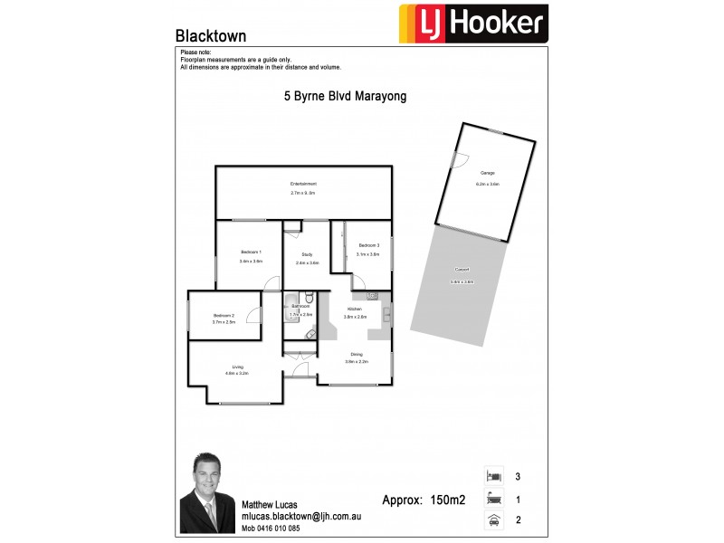 5 Byrne Blvd, Marayong NSW 2148 Floorplan