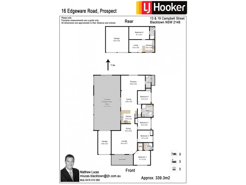 16 Edgeware Road, Prospect NSW 2148 Floorplan