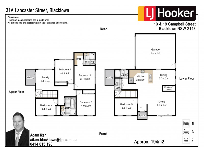 31 Lancaster Street, Blacktown NSW 2148 Floorplan