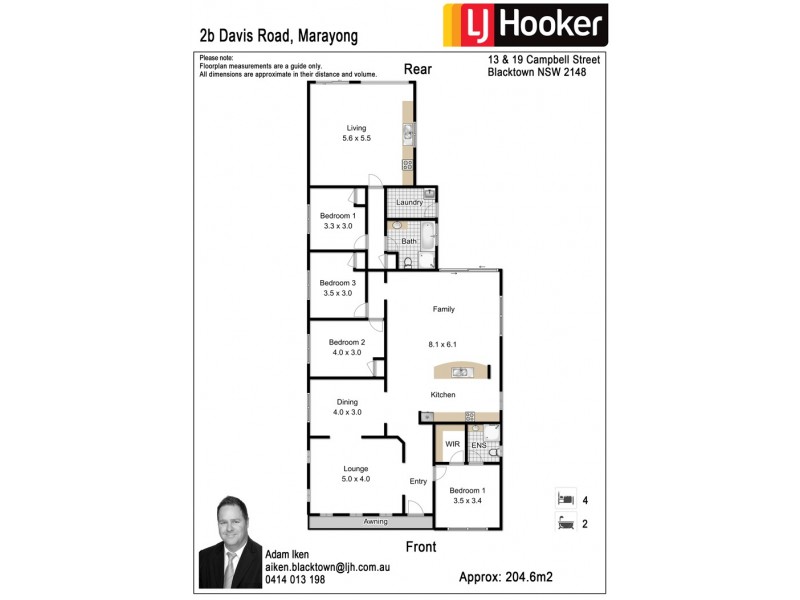 2B Davis Road, Marayong NSW 2148 Floorplan