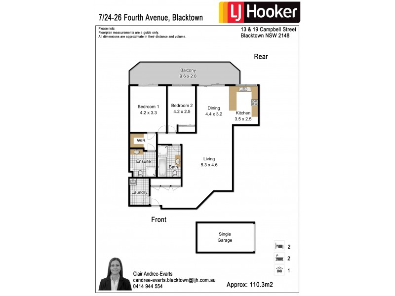 7/24-26 Fourth Avenue, Blacktown NSW 2148 Floorplan