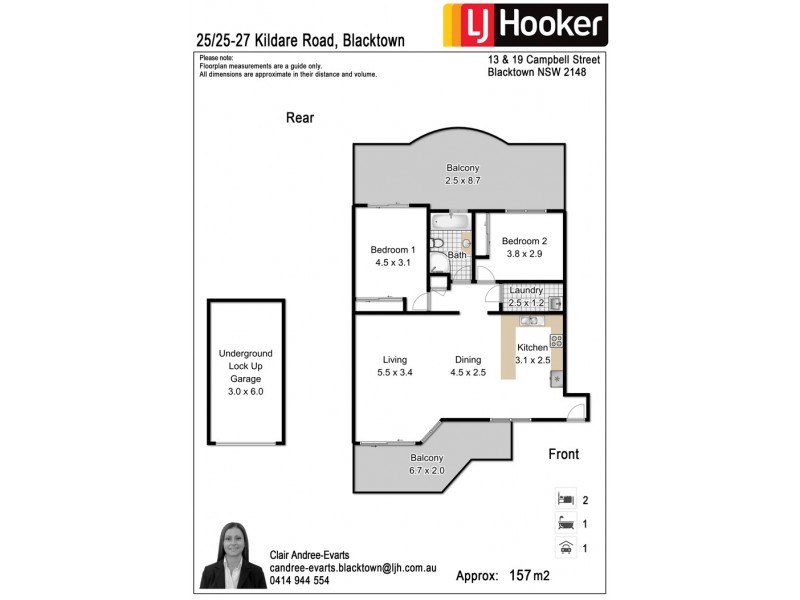 25/25-27 Kildare Road, Blacktown NSW 2148 Floorplan